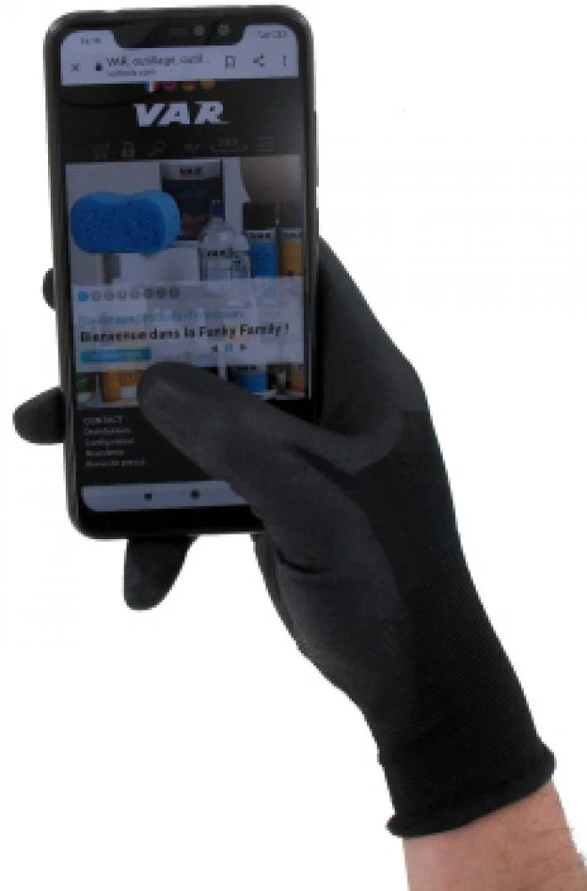 VAR Mechaniker-Handschuhe AP-9430x XL - leichte Arbeitshandschuhe mit Schnittschutz