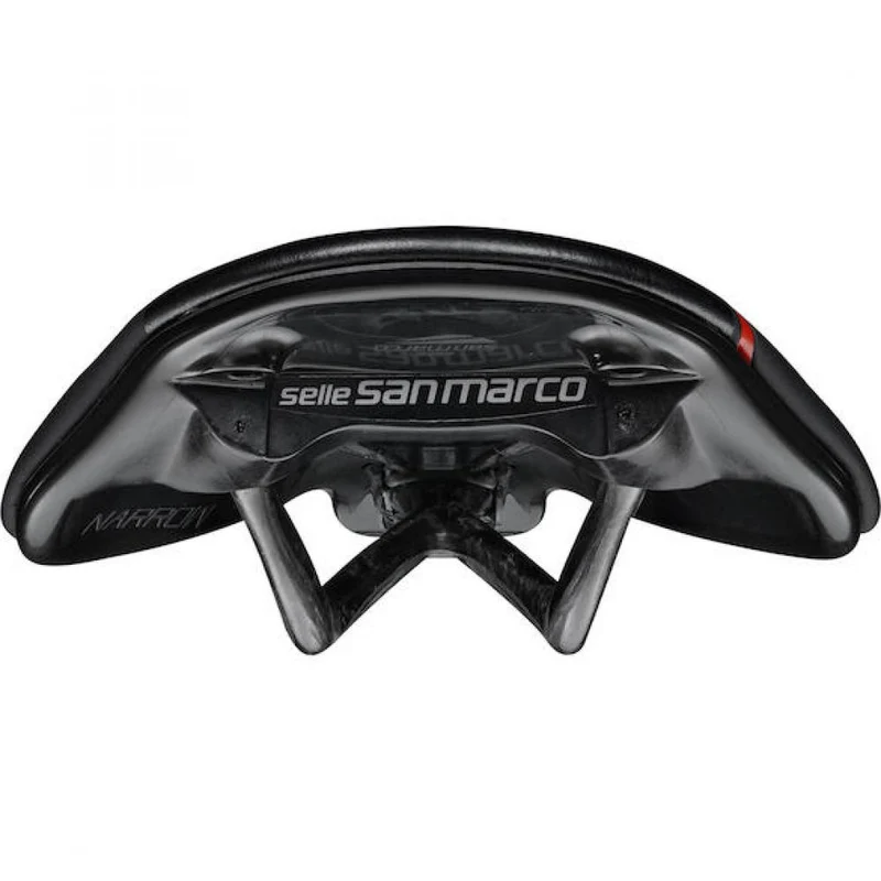 Selle San Marco Sattel Shortfit 2.0 Carbon FX 140 x 255 mm Schwarz - leichter Rennradsattel mit hoher Performance