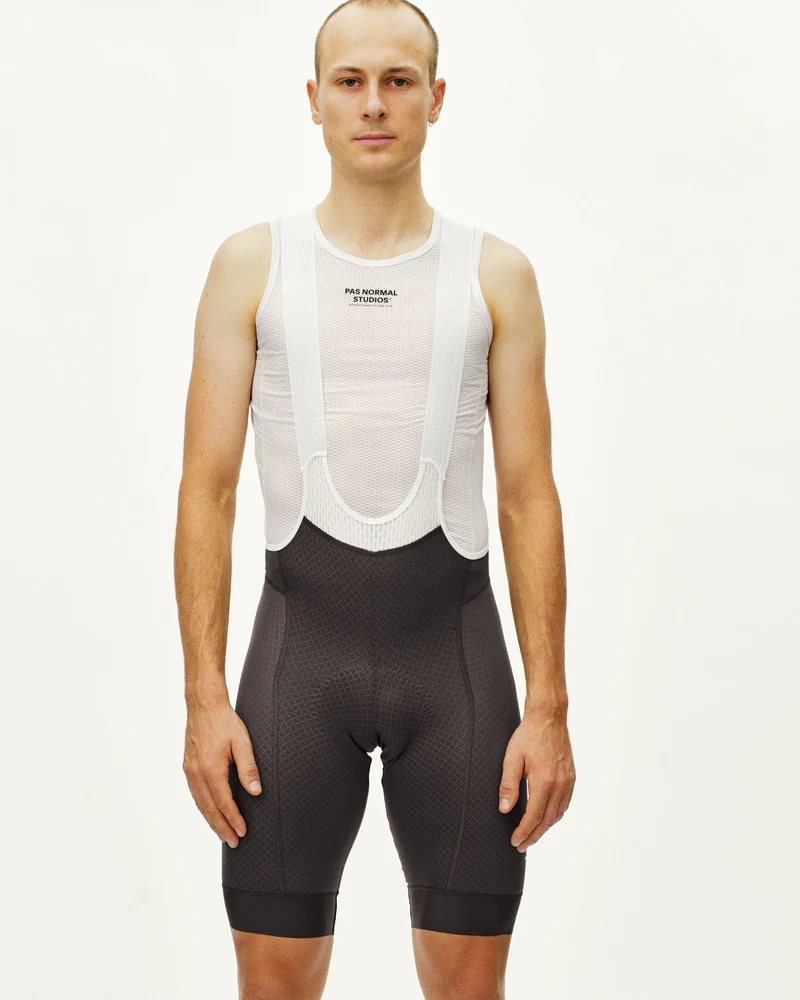 Pas Normal Studios Mechanism Herren Bib Shorts Dark Grey