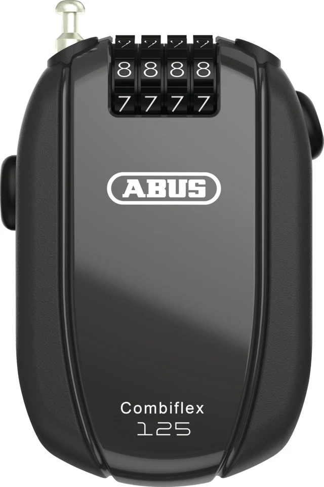 Abus Einziehbares Zahlenschloss Combiflex Trip 125 Schwarz