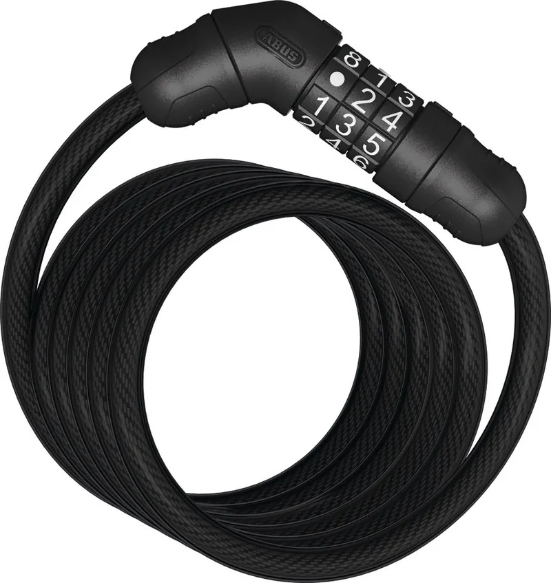 Abus Kabel-/Zahlenschloss Star 4508C/150 Schwarz