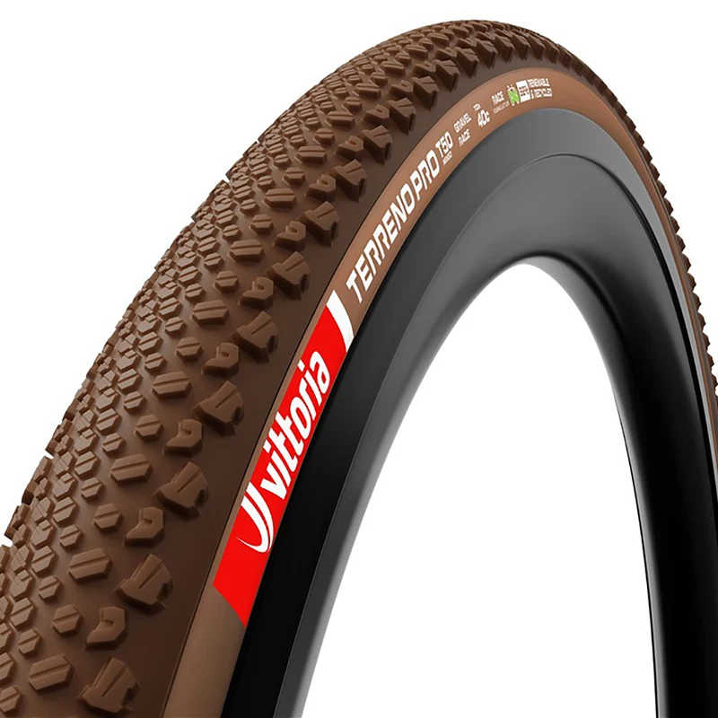 Vittoria Terreno Pro T50 TLR Eco Gravel Reifen Braun