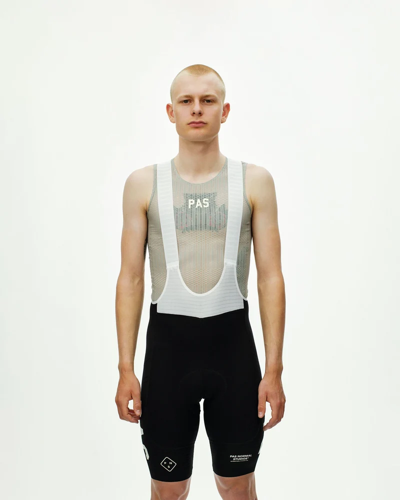 Pas Normal Studios Kurze Trägerhose PAS Mechanism Pro Herren Schwarz