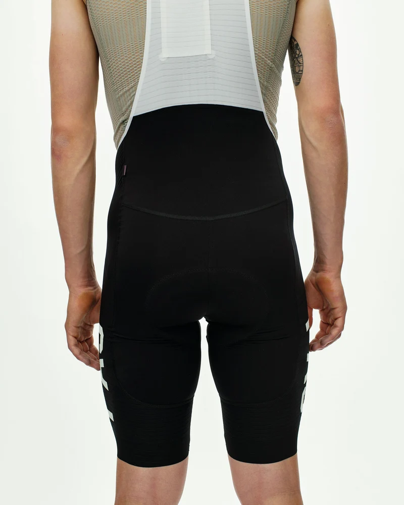 Pas Normal Studios Kurze Trägerhose PAS Mechanism Pro Herren Schwarz