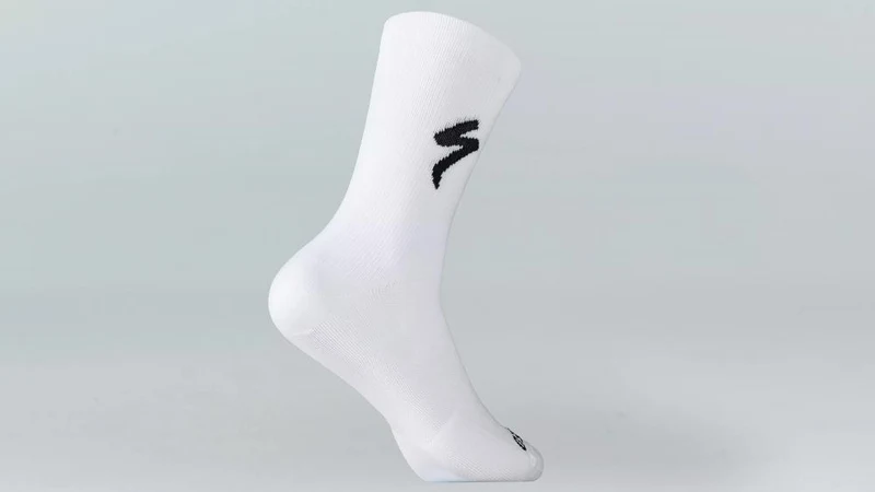 SOFT AIR TALL LOGO SOCK WHT/BLK XL - Socken - Bekleidung