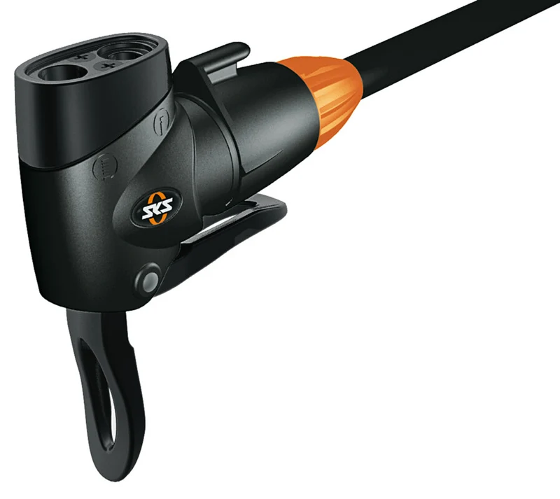 SKS GERMANY Schlauch mit Multi Valve-Kopf für Airkompressor 12.0 black