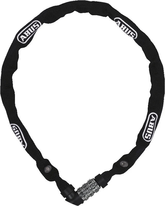Abus Ketten-/Zahlenschloss Web 1200/60 Schwarz