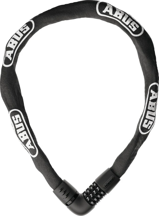 Abus Ketten-/Zahlenschloss Tresor 6806C/85 Schwarz