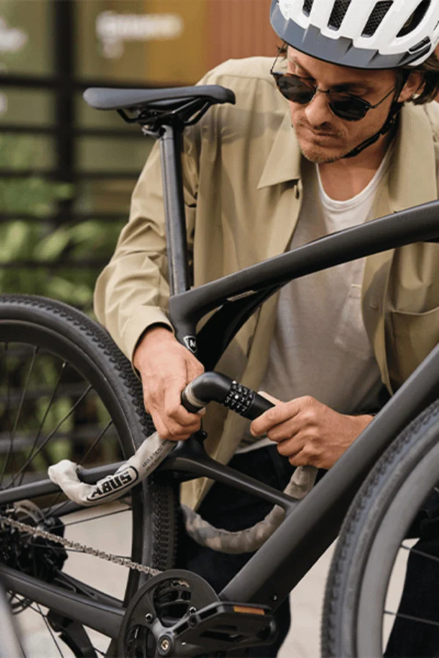 Abus Ketten-/Zahlenschloss Tresor 6806C/85 Schwarz