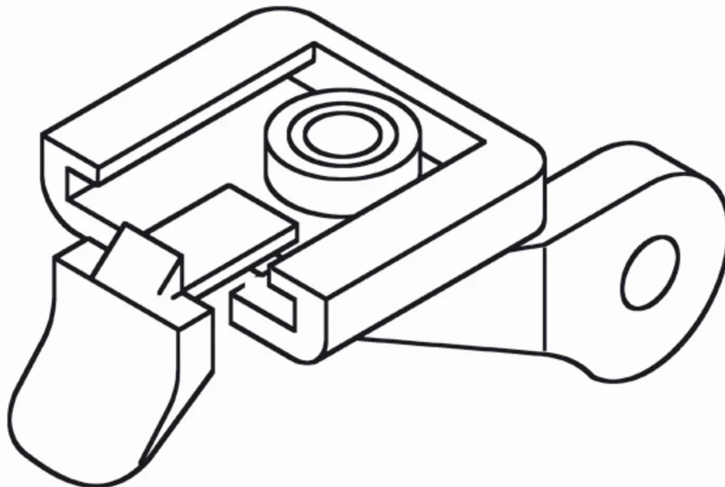 Cat Eye Rücklichthalterung Vertikal Adapter