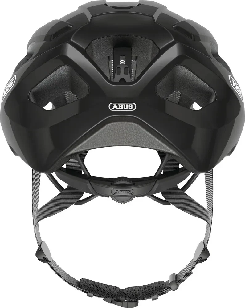 Abus Macator Rennradhelm Velvet Black