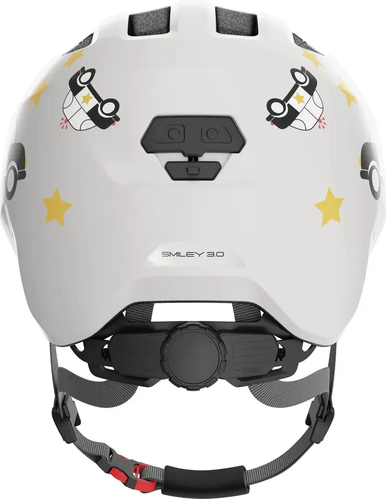 Abus Smiley 3.0 Kinderhelm Grey Police