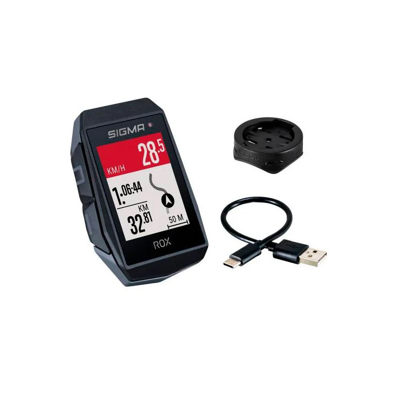 GPS-Fahrradcomputer Sigma Rox 11.1 Evo 150+ Funktionen Schwarz