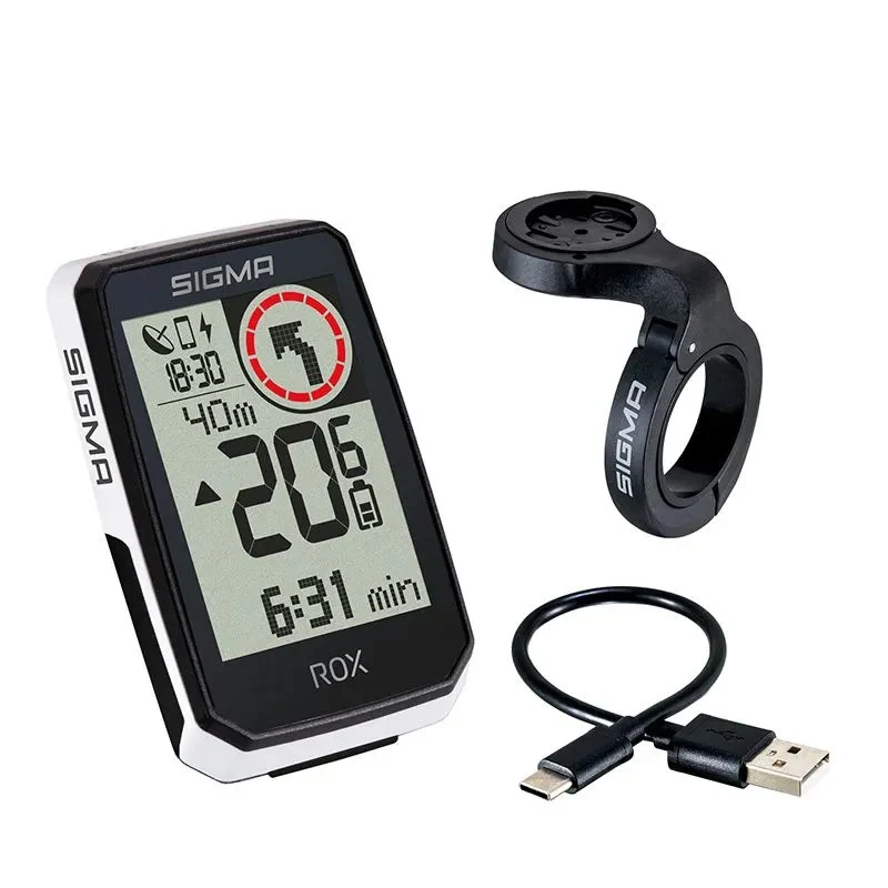 Fahrradcomputer Sigma Rox 2.0 Endurance Weiß