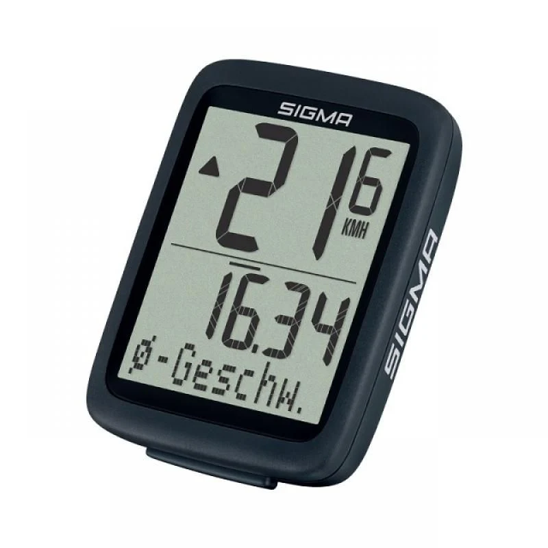 Fahrradcomputer Sigma BC 8.0 kabelgebunden Schwarz