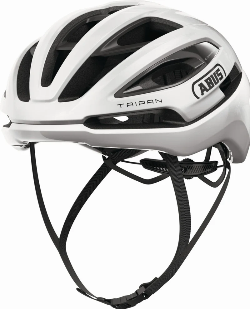 Abus Taipan Rennrad-Helm shiny white