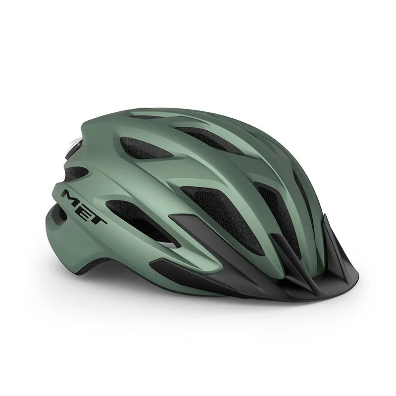Helm Met Crossover Green Sage Mate