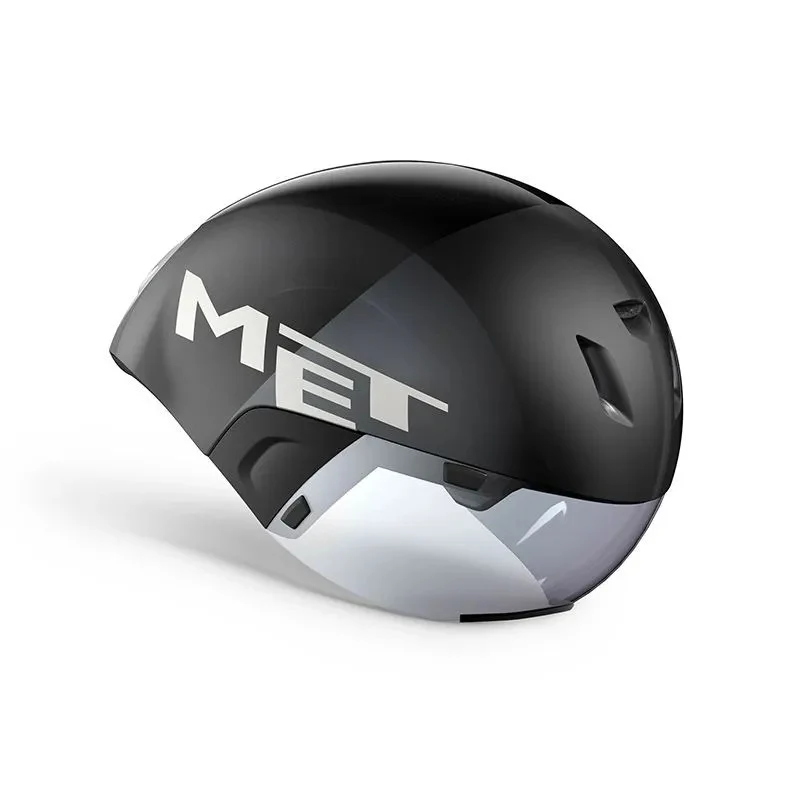 Helm Met Codatronca Black/Silver Mate Glow