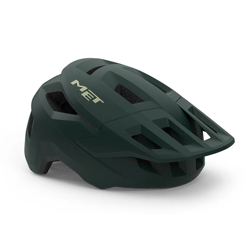 Helm Met Shelter Green Forest Dark Mate