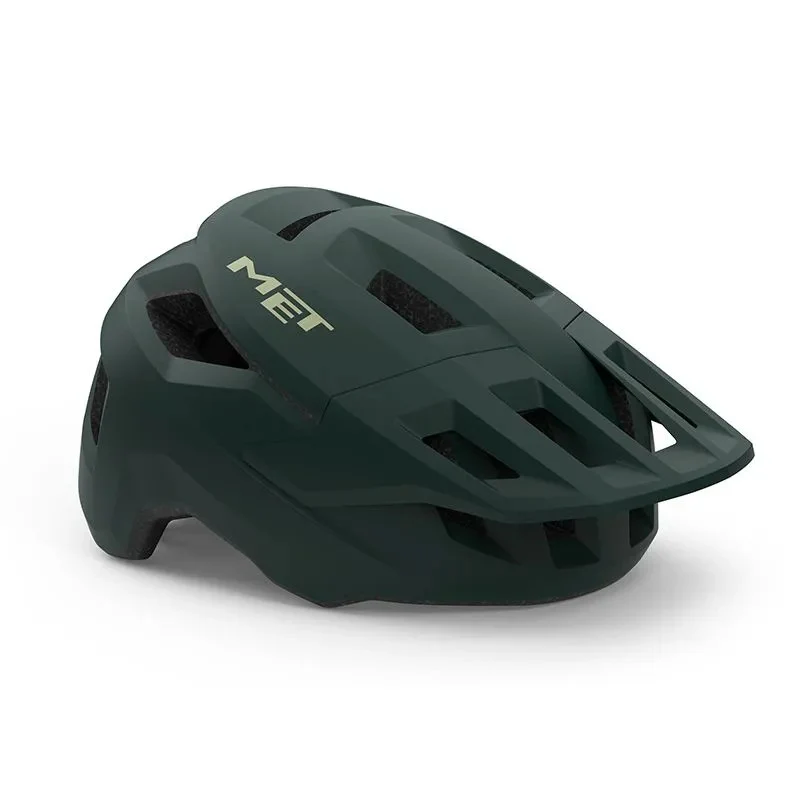 Helm Met Shelter Green Forest Dark Mate