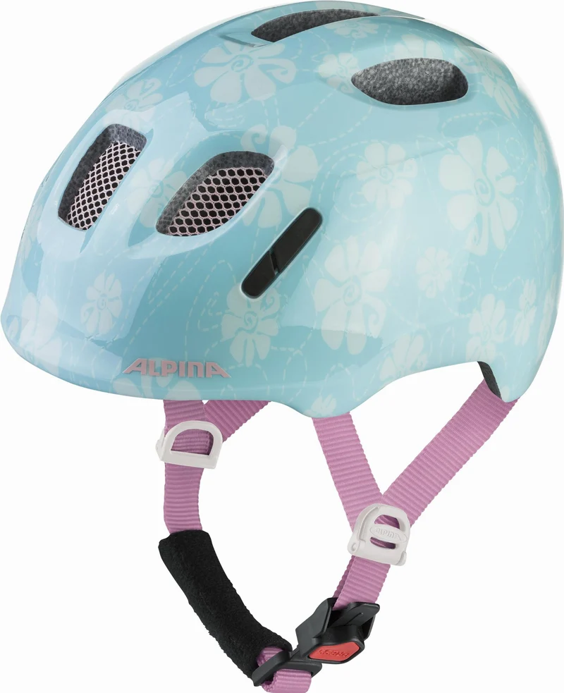 Alpina Ximo 2 Kinder-Helm aqua-rose flower gloss