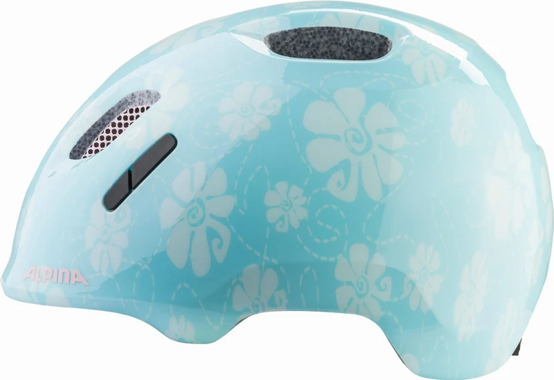Alpina Ximo 2 Kinder-Helm aqua-rose flower gloss