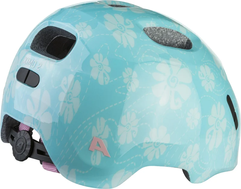 Alpina Ximo 2 Kinder-Helm aqua-rose flower gloss