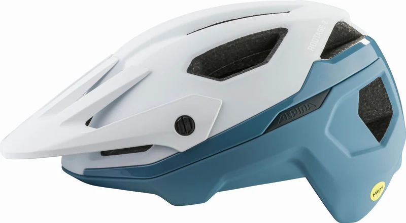 Alpina Rootage 2 Mips MTB-Helm white pebble blue matt