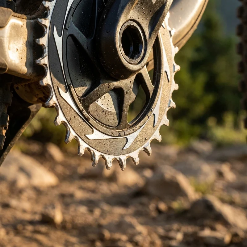 SRAM Kettenblatt T-Type Eagle Powermeter 36T 0 mm - präzise Leistungsmessung am Antrieb