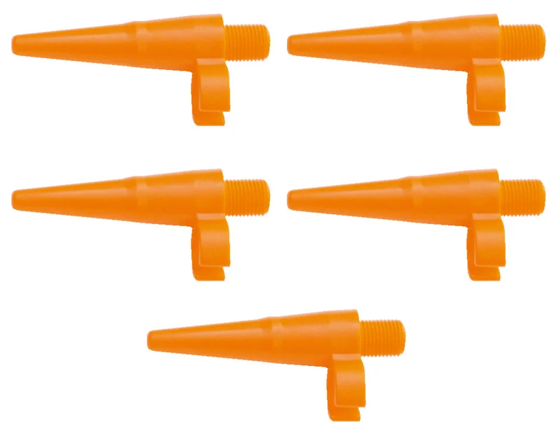 SKS GERMANY Campingnippel Set orange 5 Stück