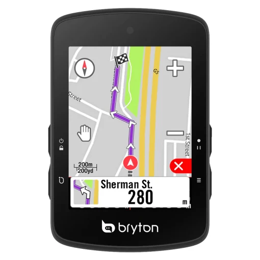 Bryton Rider S510 Demo GPS-Fahrradcomputer Schwarz