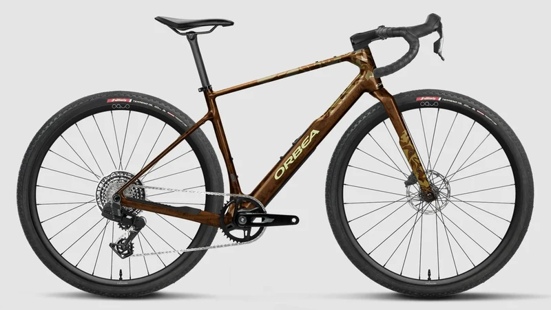 Orbea Terra M31eTEAM 1X 2027 Caramel Carbon View Gloss