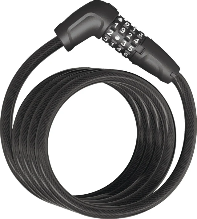 Abus Kabel-/Zahlenschloss Numero 5510C/180 Schwarz