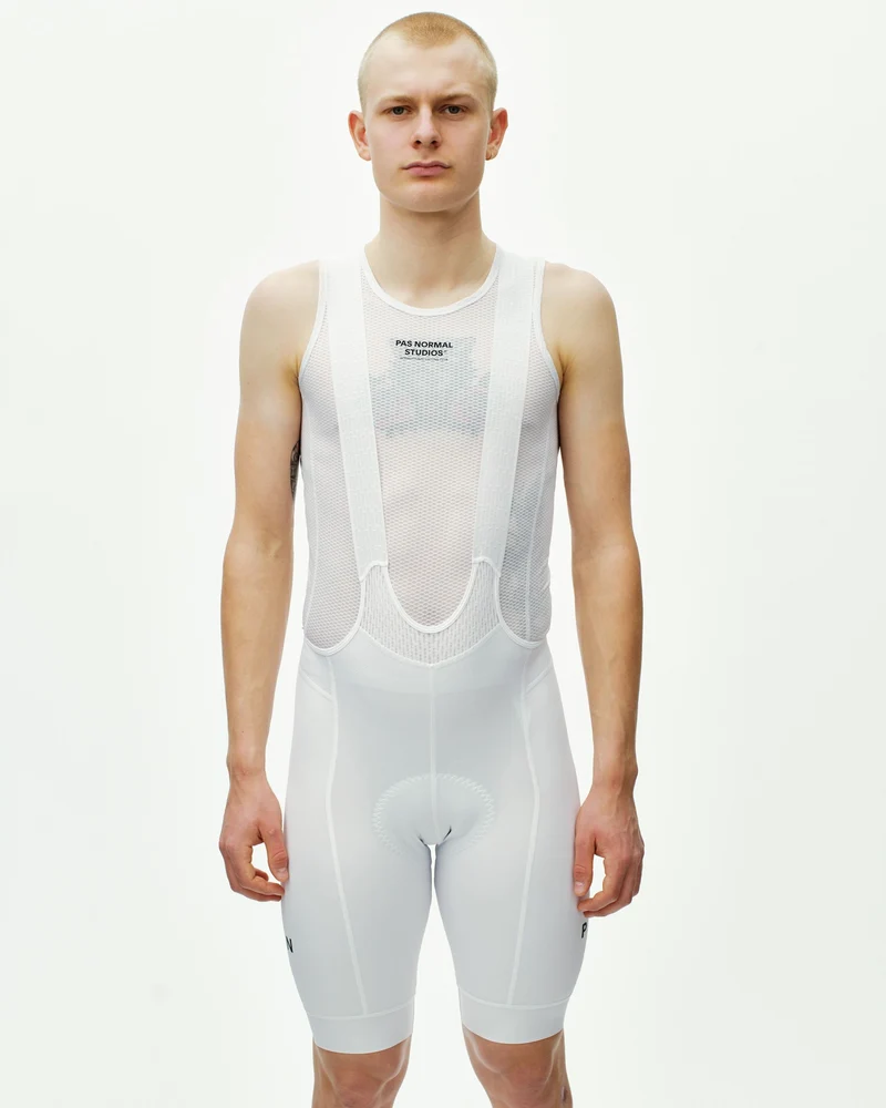 Pas Normal Studios Mechanism Herren Bib Shorts Weiß