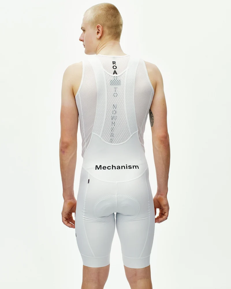 Pas Normal Studios Mechanism Herren Bib Shorts Weiß