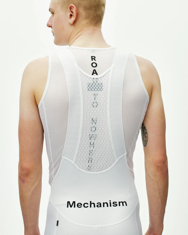Pas Normal Studios Mechanism Herren Bib Shorts Weiß
