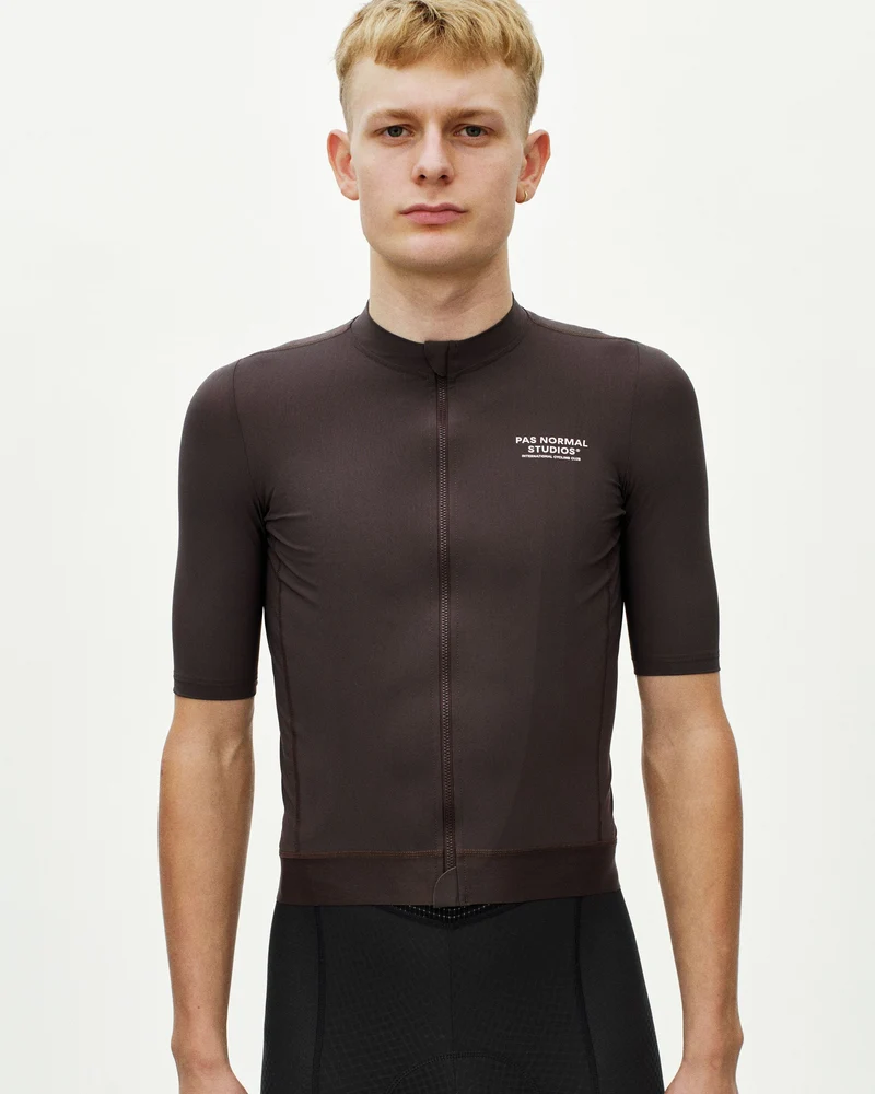 Pas Normal Studios Essential Kurzarm Trikot Herren Dunkel Lila