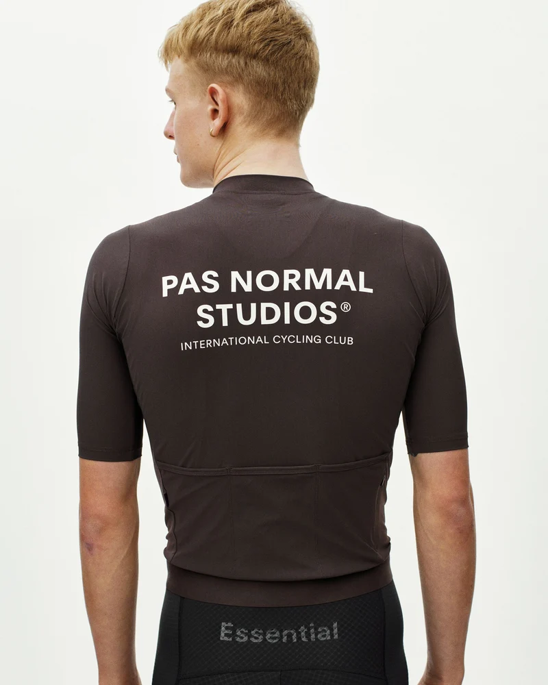 Pas Normal Studios Essential Kurzarm Trikot Herren Dunkel Lila