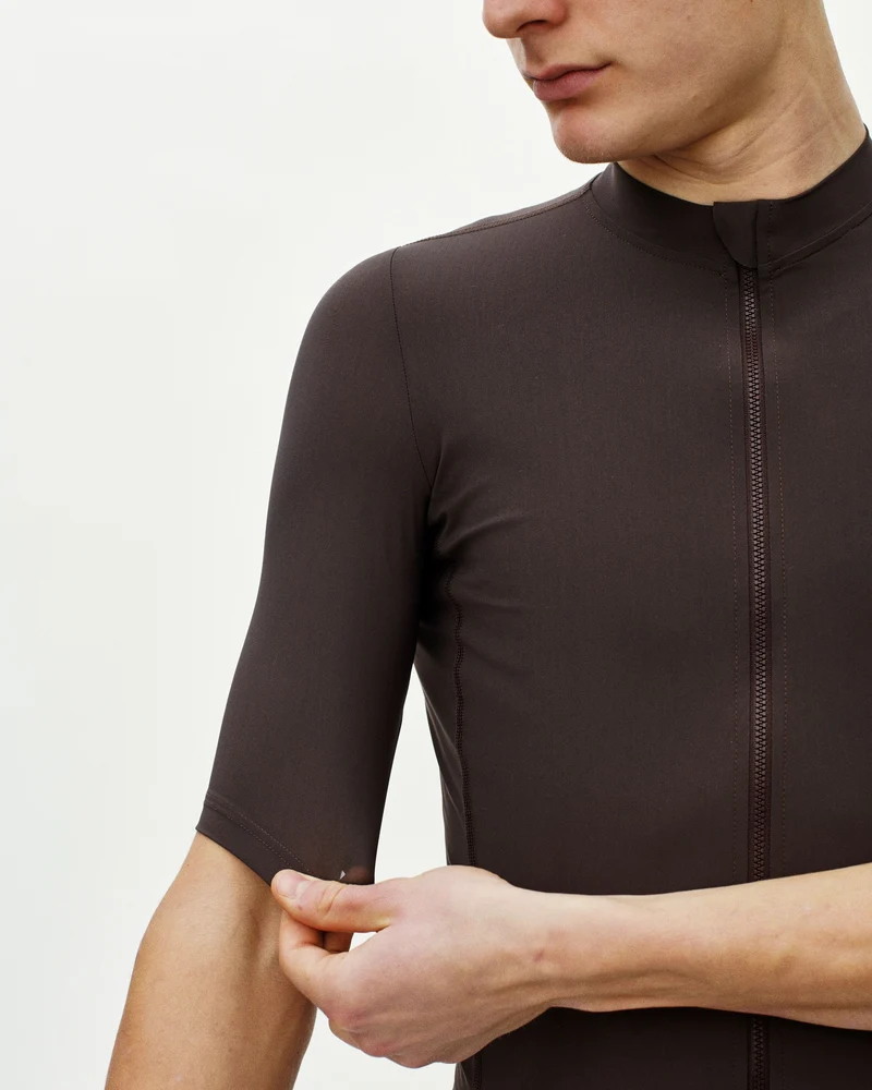 Pas Normal Studios Essential Kurzarm Trikot Herren Dunkel Lila