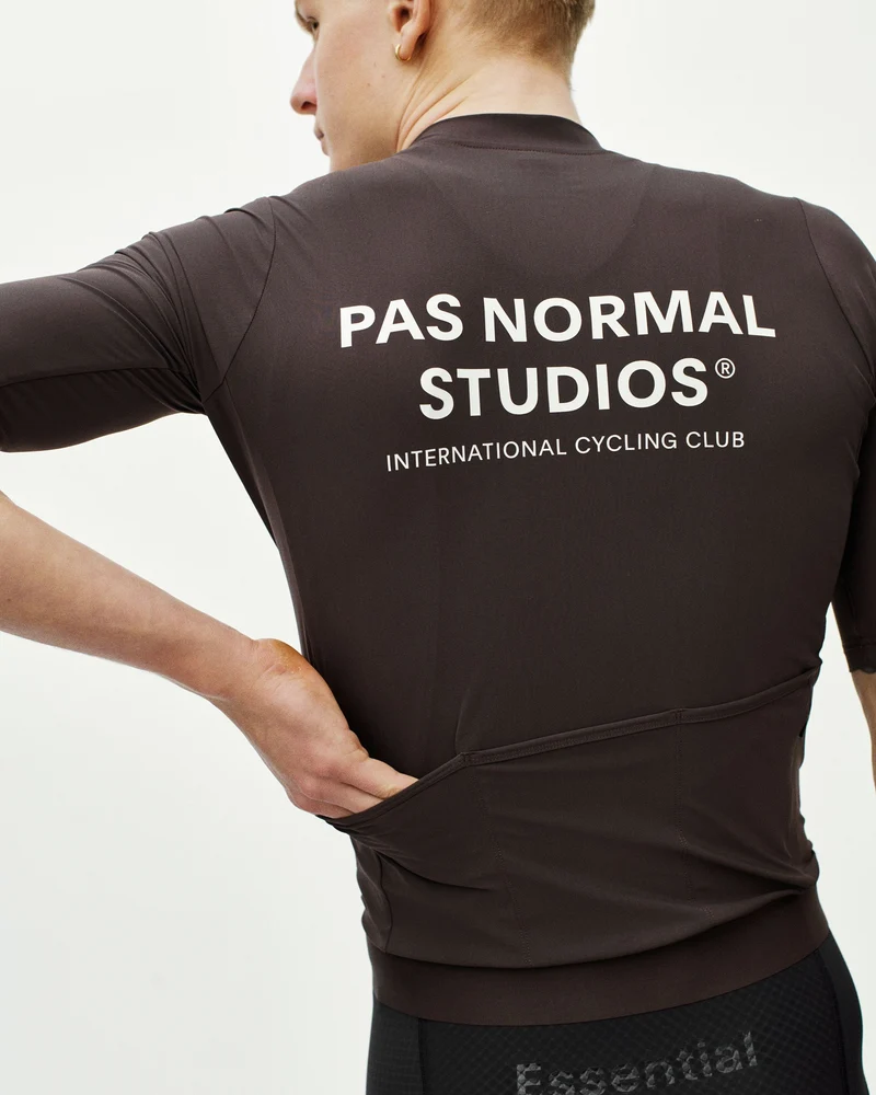 Pas Normal Studios Essential Kurzarm Trikot Herren Dunkel Lila
