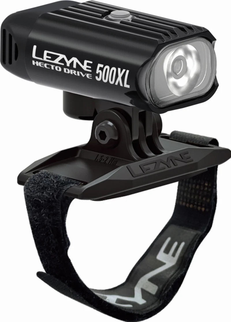 Lezyne Helmlampe Hecto Drive 500XL schwarz-glänzend