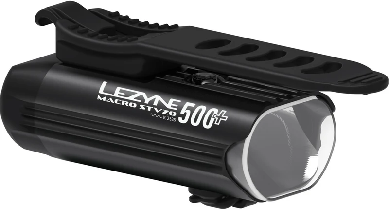 Lezyne Macro Drive 500+ Reverse StVZO Frontscheinwerfer satin schwarz