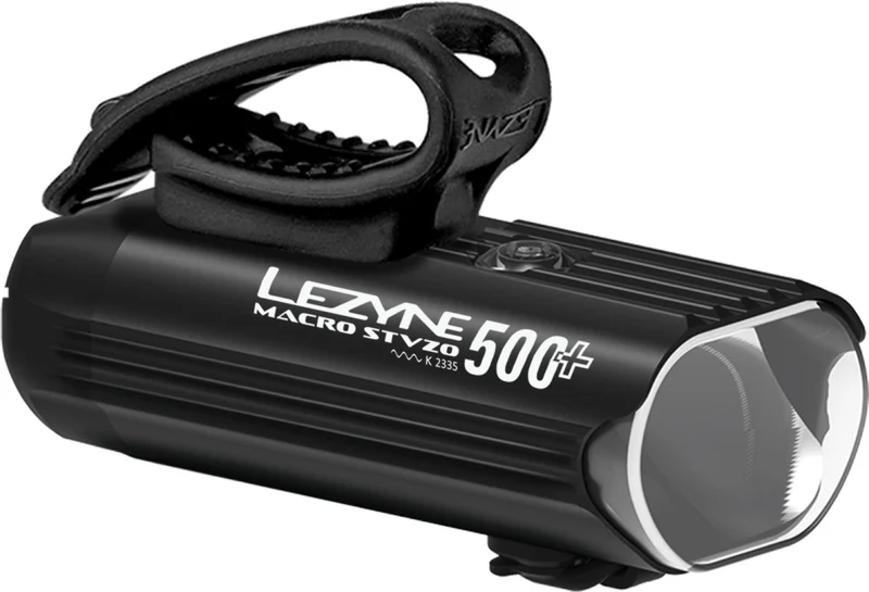 Lezyne Macro Drive 500+ Reverse StVZO Frontscheinwerfer satin schwarz