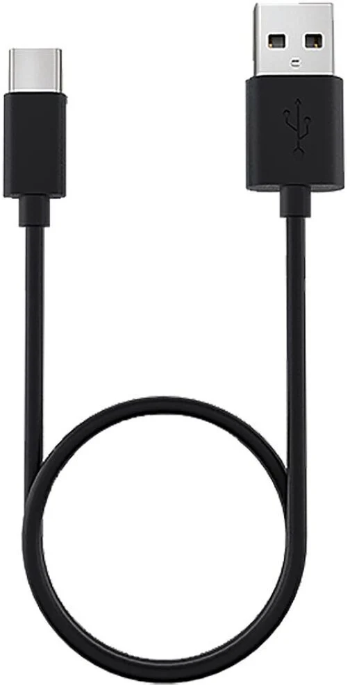 Lezyne Ersatz-Kabel USB-C zu USB-A 30 cm schwarz
