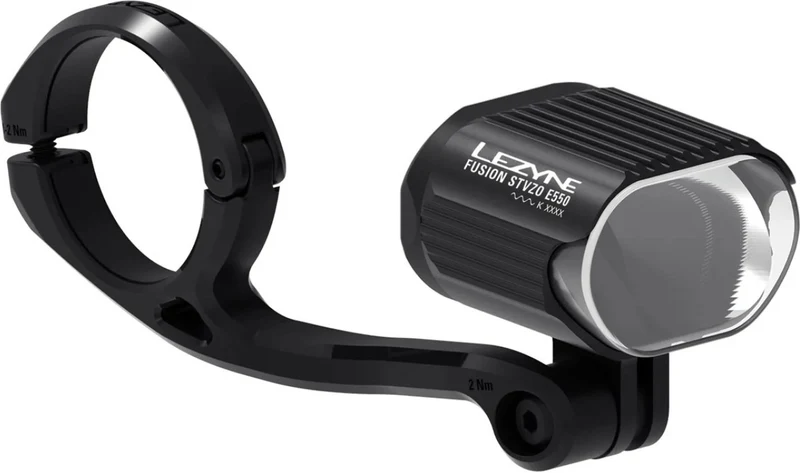 Lezyne Fusion E550 SM StVZO E-Bike Scheinwerfer schwarz