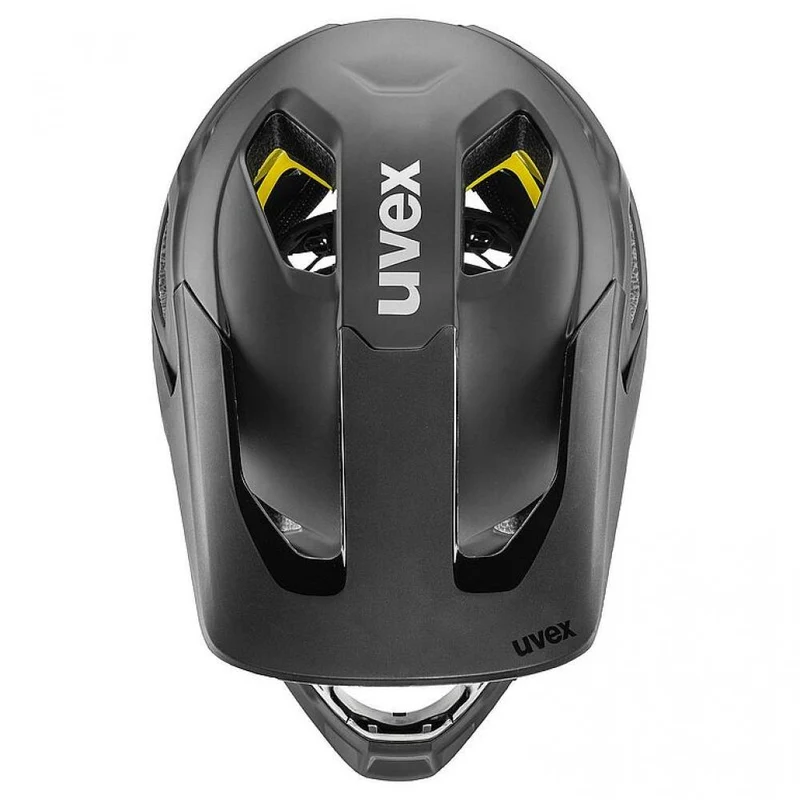 Uvex Revolt MIPS MTB-Helm all black matt 57-61 cm - MIPS, abnehmbarer Kinnbügel, 16 Lüftungen, EN 1078