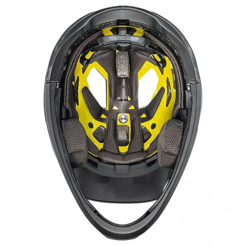 Uvex Revolt MIPS MTB-Helm all black matt 57-61 cm - MIPS, abnehmbarer Kinnbügel, 16 Lüftungen, EN 1078