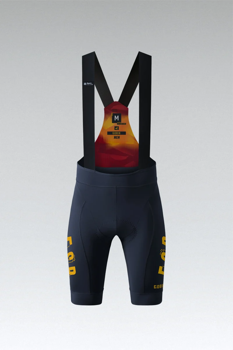 Kurze Trägerhose Gobik Matt Solid 2.0 K10 RFEC Männlich Navy
