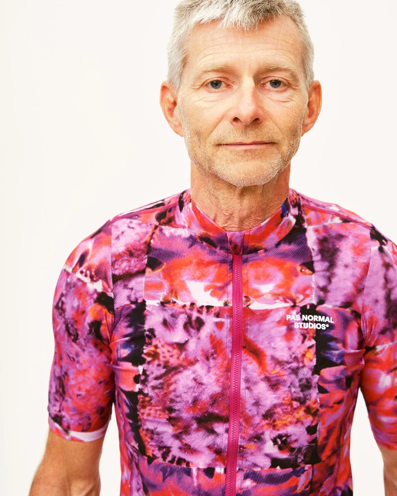 Pas Normal Studios Essential Kurzarm Trikot Herren Kaleidoskop Pink