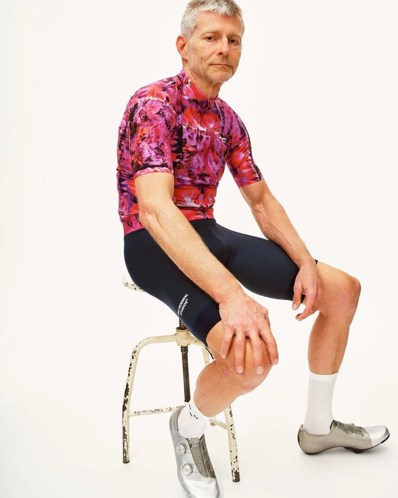 Pas Normal Studios Essential Kurzarm Trikot Herren Kaleidoskop Pink